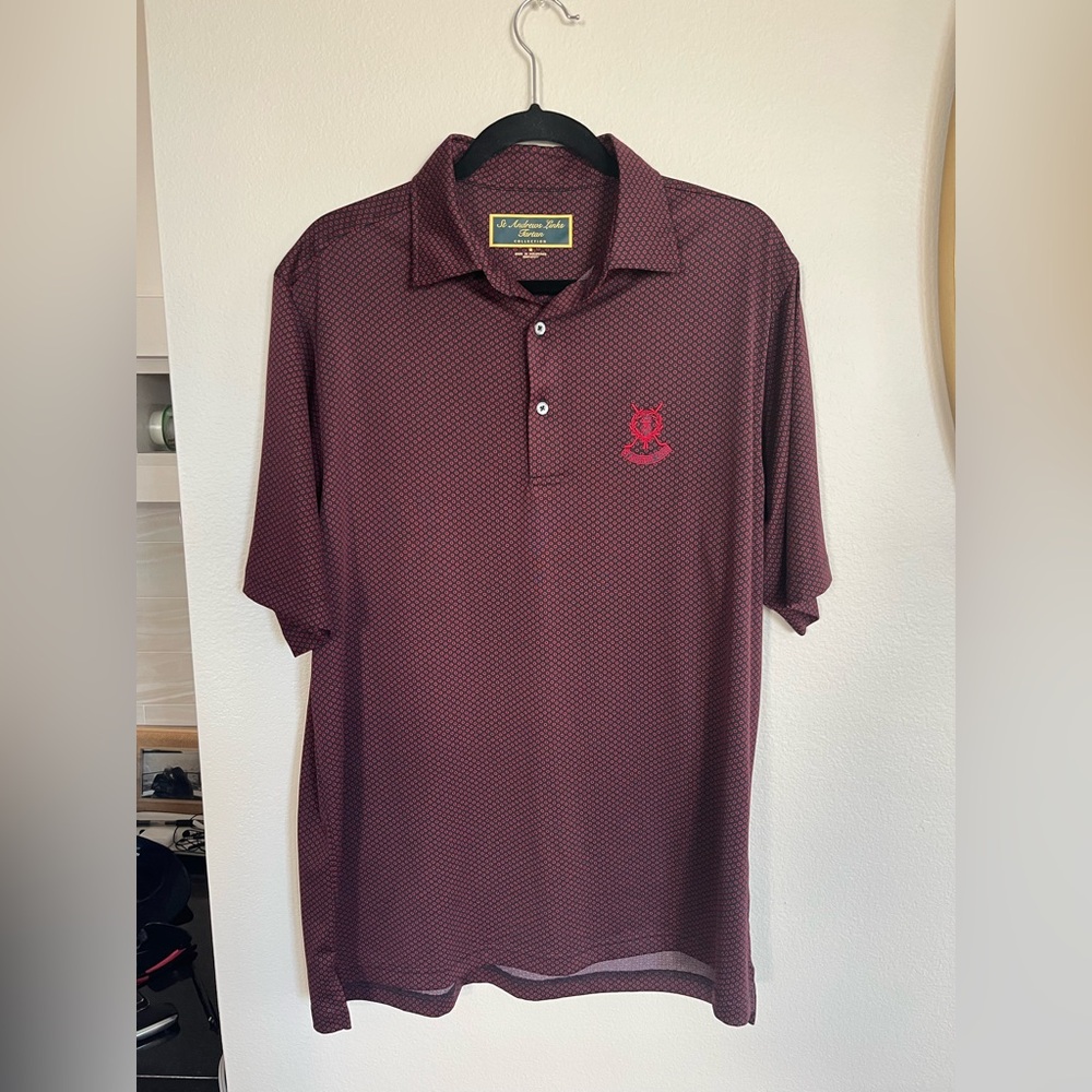 St. Andrews Links Tartan Collection Golf Polo
